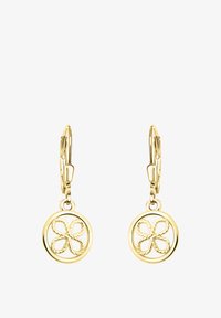 Ej vald, gold-coloured