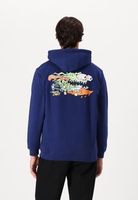 Santa Cruz MEEK SCRATCHED SLASHER HOOD UNISEX - Felpa - dark blue