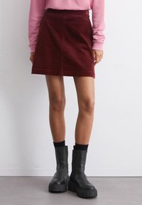 Marc O'Polo DENIM SHAPE - A-Linien-Rock - orante plum