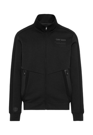 Camp David MIT -ARTWORK - Zip-up sweatshirt - black