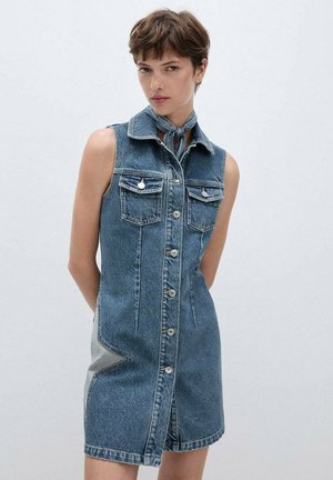 Rochie din denim - blue