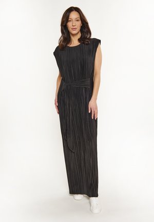 usha Rochie tricotată - black