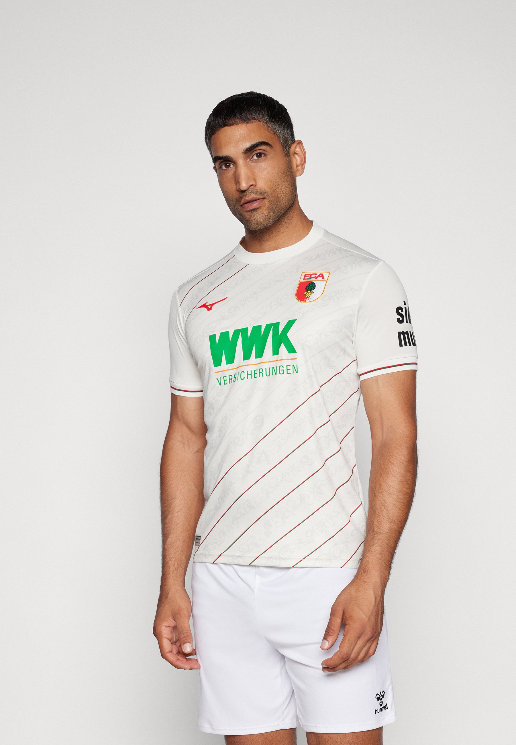 Mizuno FC AUGSBURG HOME - Maglia da calcio - weiss/avorio - Zalando.it