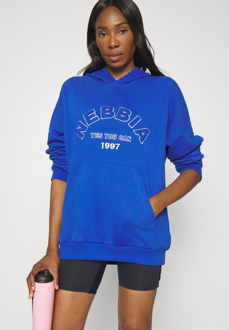 Nebbia WOMENS HOODIE - Hoodie - blue/royal blue - Zalando.de