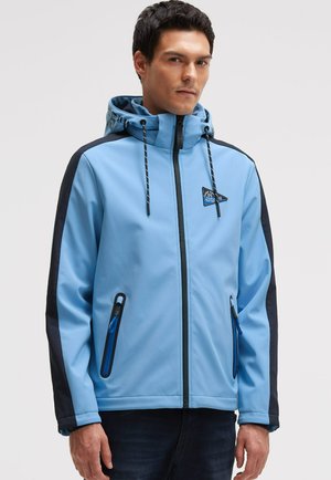 MIT ABTRENNBARER LOGO-KAPUZE - Übergangsjacke - electric sky