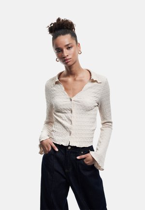 LONG SLEEVE  - Blouse - beige