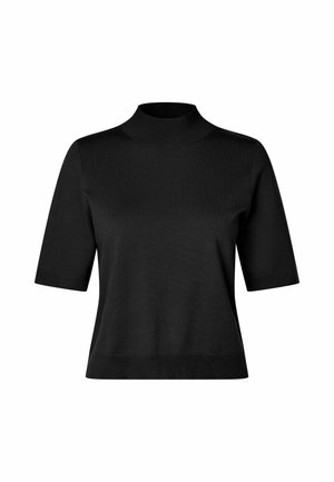 mbyM, CLARA CREW-M - T-shirt basique - black