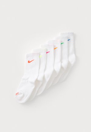 BASIC CREW UNISEX 6 PACK - Calze - white