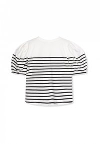 10DAYS BALLOON SLEEVE - Camiseta estampada - ecru black