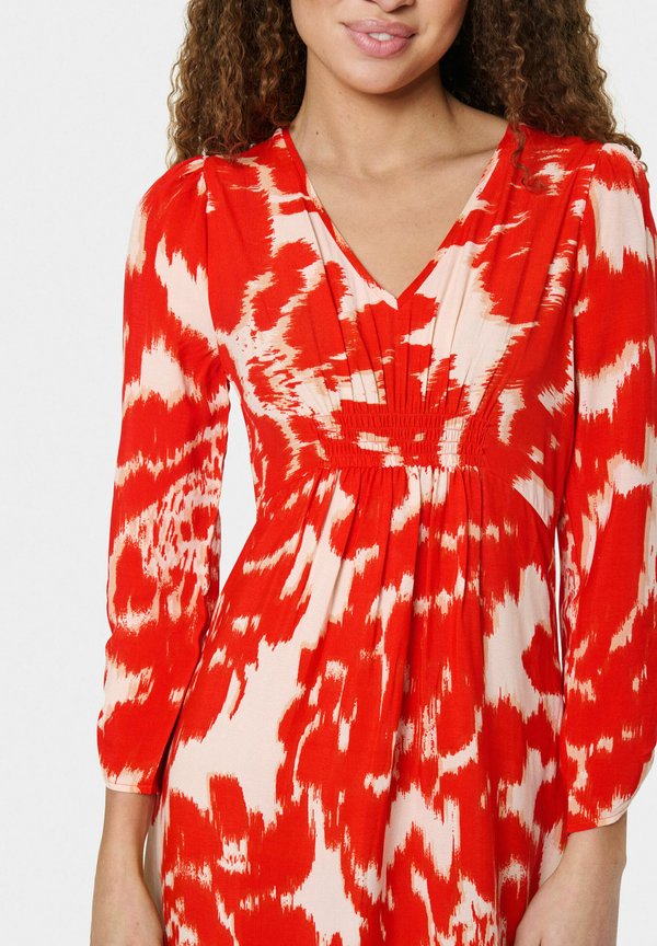 KHLOESZ - Day dress - poinciana water blooms3