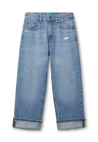 Short Fille United Colors Of Benetton - Coupe Regular, Élastique à La Ceinture, Cordon De Serrage, Logo Brodé