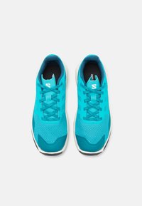 Salomon PATROL UNISEX - Pārgājienu apavi - peacock blue/vanilla ice/black