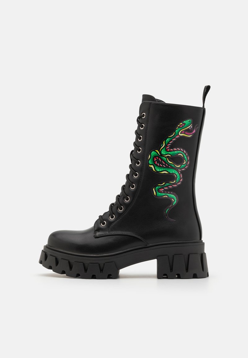 Koi Footwear Kozaki sznurowane Zalando.pl