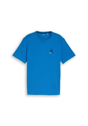 TOM TAILOR, TOM TAILOR T-SHIRT T-SHIRT MIT STICKEREI - T-shirts print - surf blue