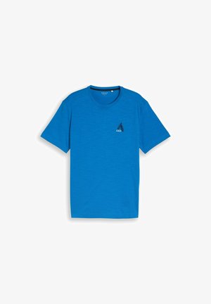TOM TAILOR, TOM TAILOR T-SHIRT T-SHIRT MIT STICKEREI - T-shirts print - surf blue