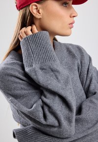 America Today KIONA - Jersey de punto - dark grey melange
