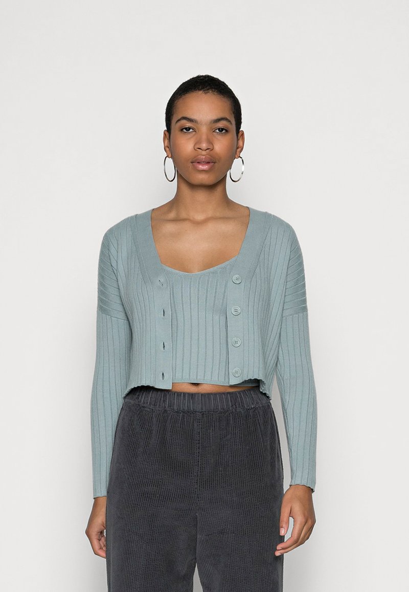 Abercrombie & Fitch LOUNGE TWINSET - Top - slate green
