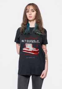 Paradiso Clothing MY CHEMICAL ROMANCE COFFIN - Print T-shirt - black