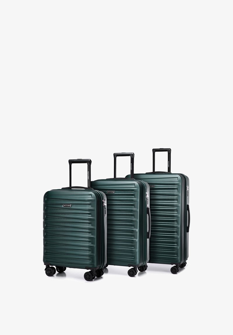WITTCHEN LUGGAGE SET FROM ABS - Kofferset - green
