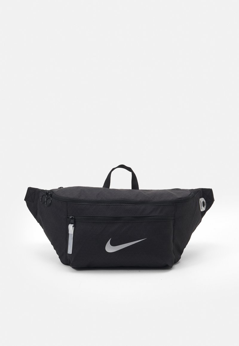 Nike Sportswear TECH WAISTPACK UNISEX Bum bag black/metallic silver