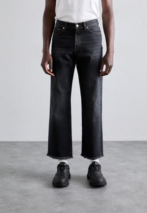 WIRDO TROUSERS - Jean droit - black