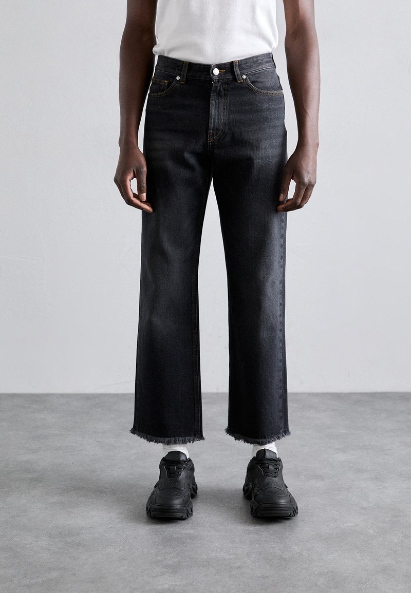 GCDS - WIRDO TROUSERS - Jean droit - black, Agrandir