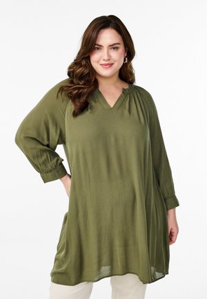 3/4-ÄRMELN  - Tunic - thyme
