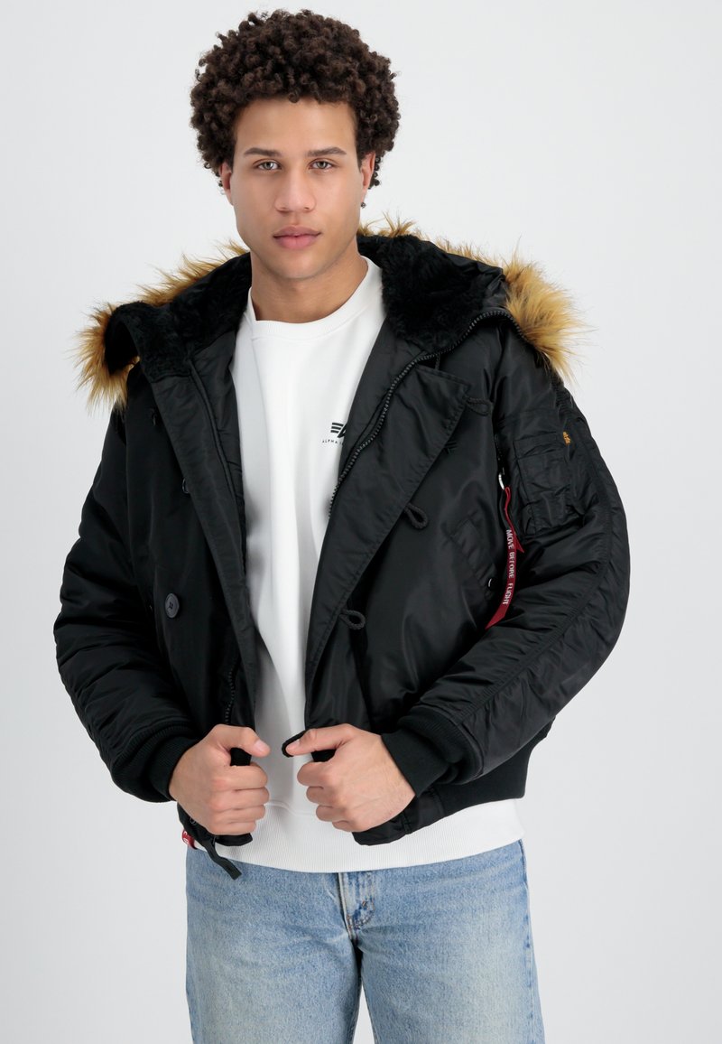 Alpha Industries Bomberjakke - black