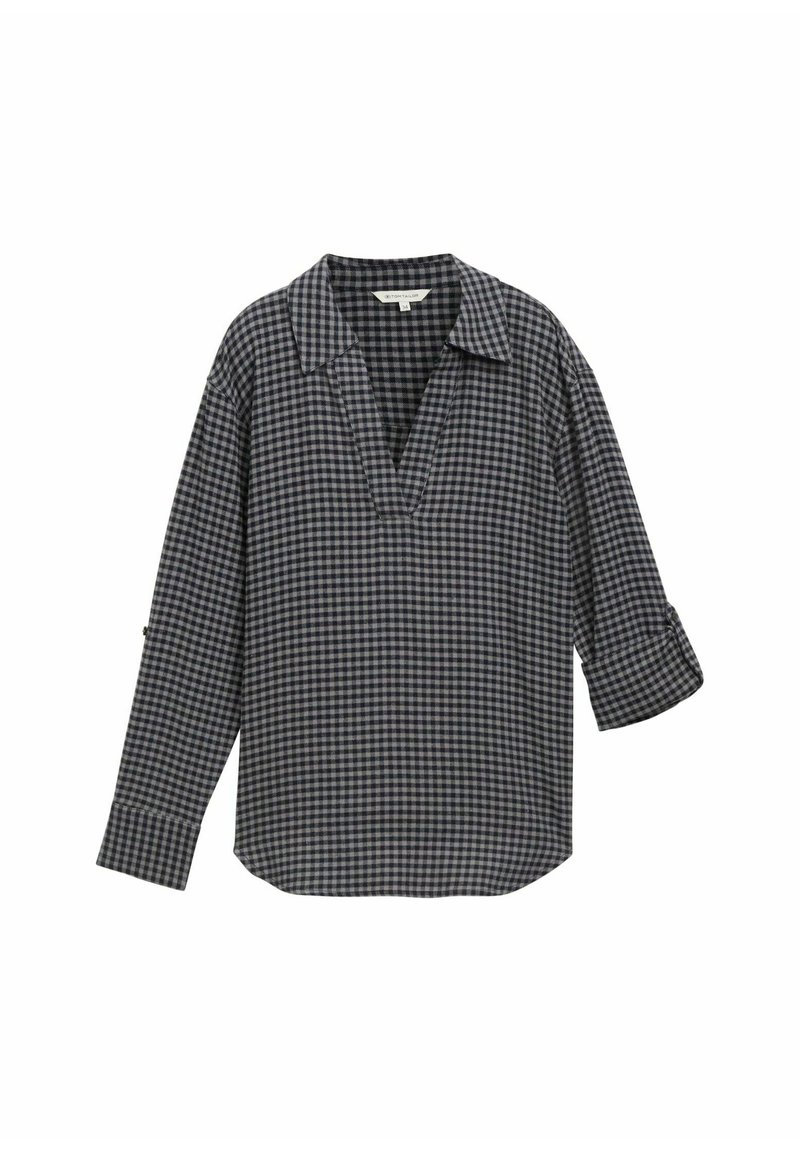 Tom Tailor Blouse donkergrijs