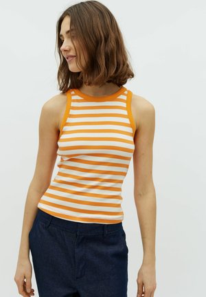 JAXSON-M - Top - sugar orange peel stripe