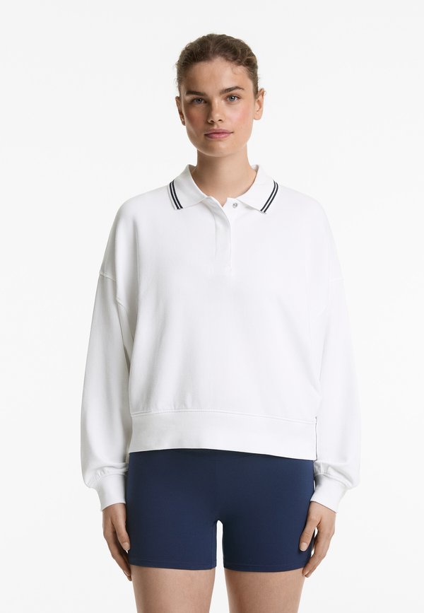 SOFT TOUCH POLO COLLAR - Sweatshirt