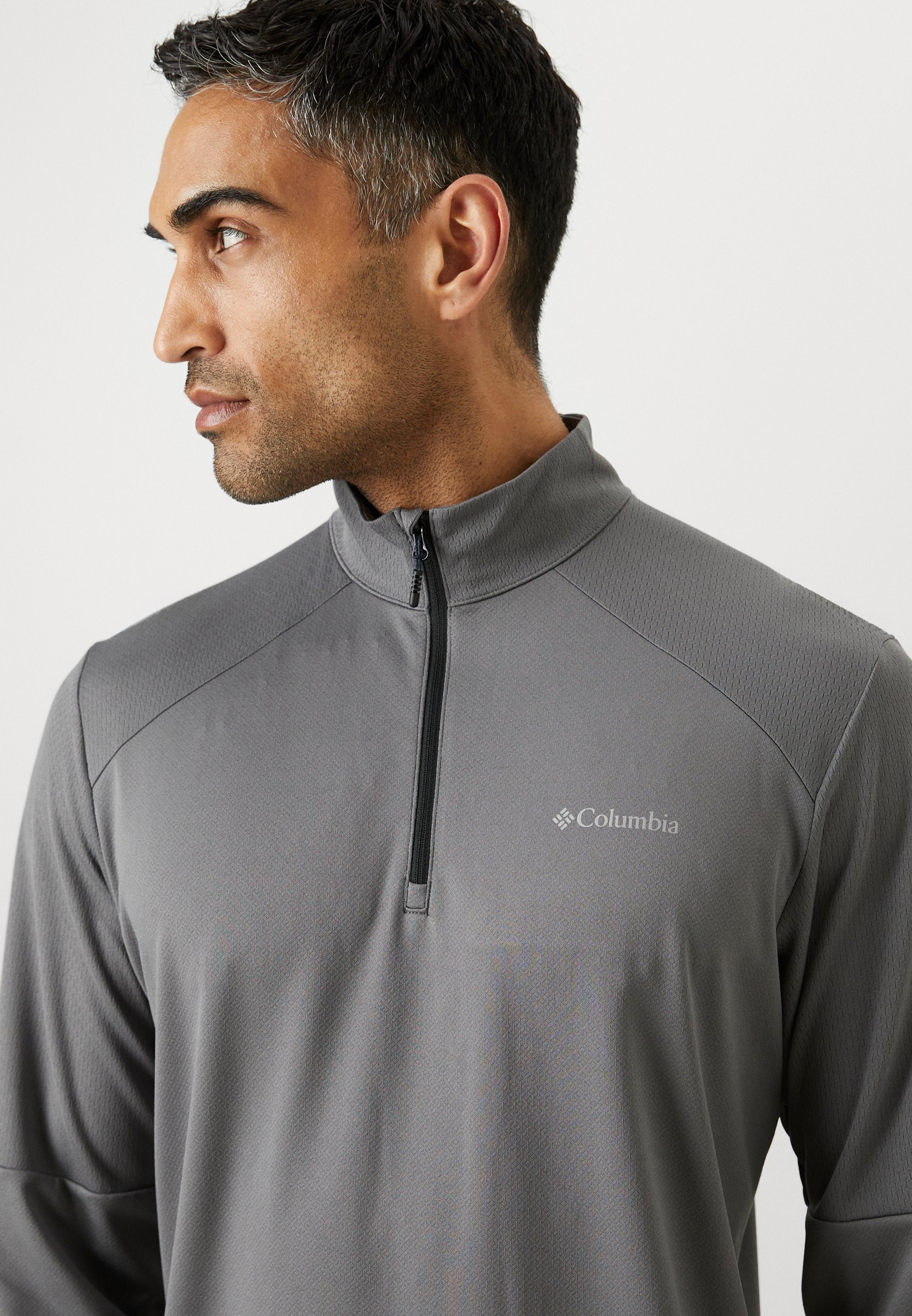 Columbia Sports T-shirt - city grey/black/grey - Zalando.co.uk