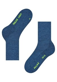 FALKE UNISEX 2ER PACK-WALKIE LIGHT TREKKING - Sukat - blau denim
