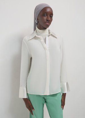 Calliope Hemdbluse - bianco lana