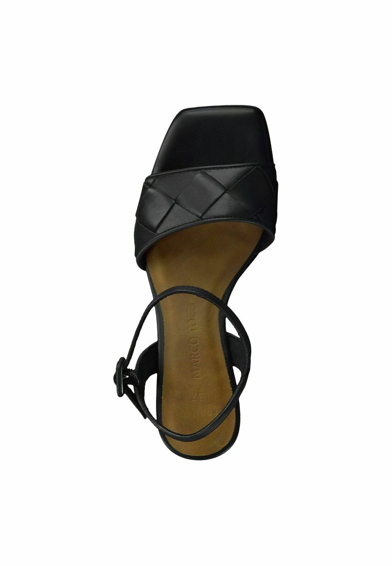 Damen Riemchensandalen | Marco Tozzi SANDALETTE Riemensandalette black antic/schwarz - CT90016 Damen Riemchensandalen | Marco Tozzi SANDALETTE Riemensandalette black antic/schwarz - CT90016