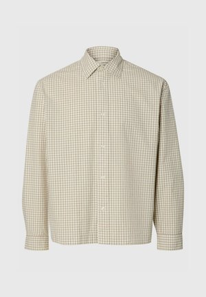 Selected, LANGARMHEMD RELAXED FIT - Sommerjakke - egret