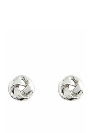 STATEMENT SWIRL BUTTON - REGULAR FIT - Náušnice - silver tone