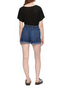 QS Jeans Shorts - dunkelblau