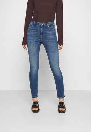ONLPRINCE POWER PUSHUP LIFE MID BOX - Vaqueros pitillo - dark blue denim