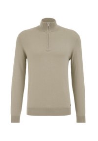 HALF ZIP - Trui - olive green
