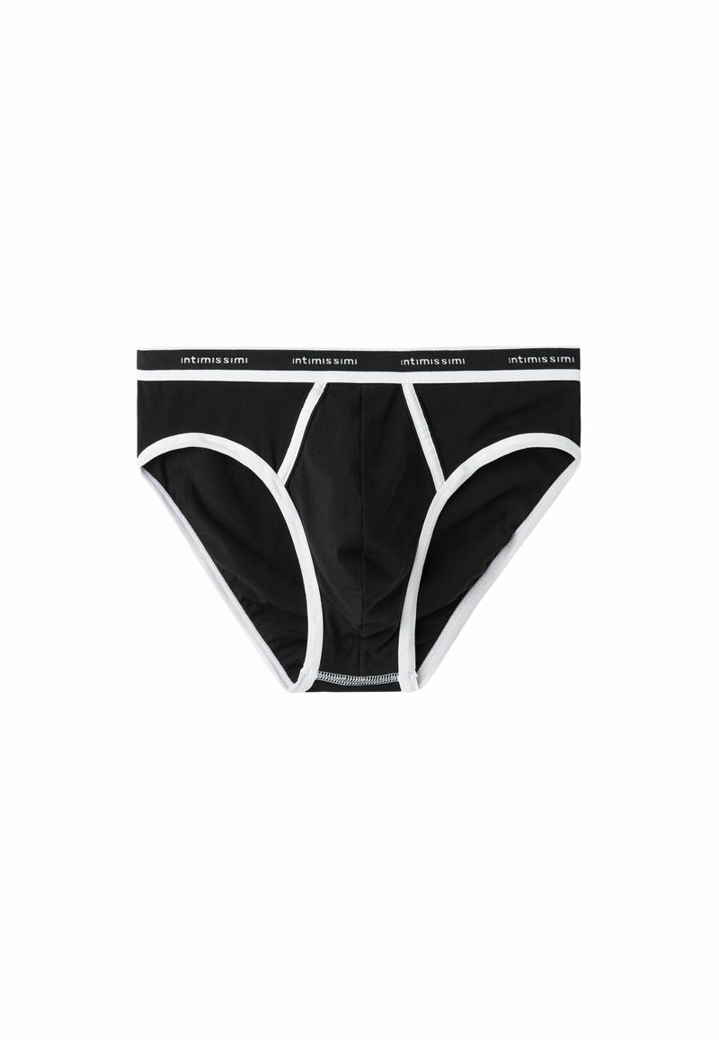 Intimissimi NATURAL FRESH MIT LOGO Briefs schwarz i black white