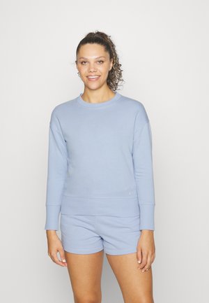 NATURAL DYE TERRY CREW NECK - Sweatshirt - joyous blue