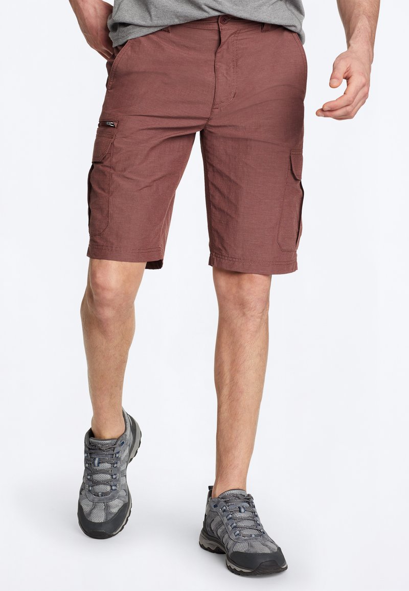 Eddie Bauer CAIRN CARGO Outdoor Shorts dark brown/dunkelbraun
