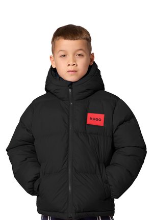 HUGO Kids, PUFFER JACKET - Veste d'hiver - black