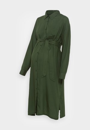 Jerseykleid - dark green