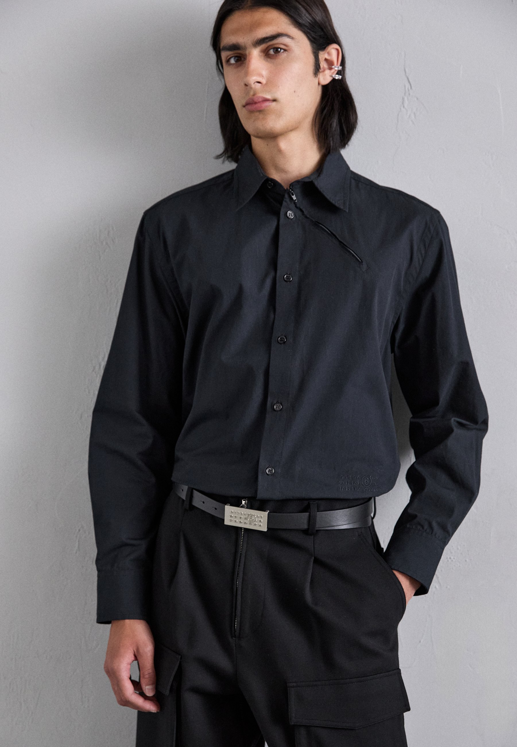 MM6 Maison Margiela NUMERIC BELT UNISEX - Belt - black - Zalando