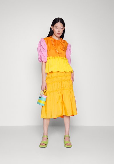 Brogger EXCLUSIVE ADA TOP - Μπλούζα - orange/pink/yellow