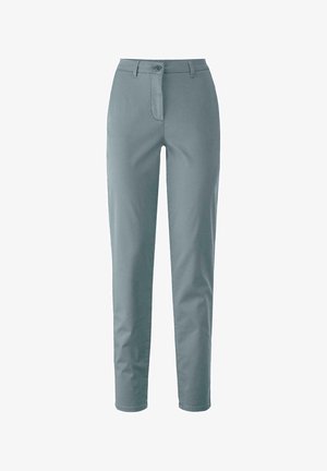 hessnatur, STRAIGHT LEG - Pantalones chinos - agavengrün