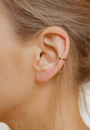 CHAIN CUFF - Orecchini - goldfarben