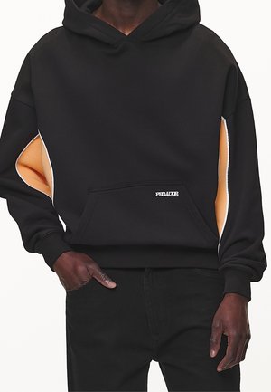 Felpa con cappuccio - black